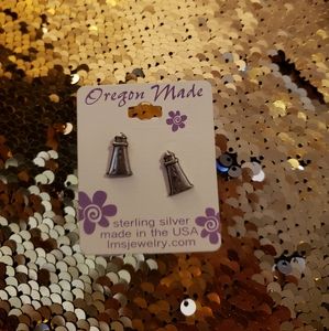 Sterling Silver Lighthouse Earrings